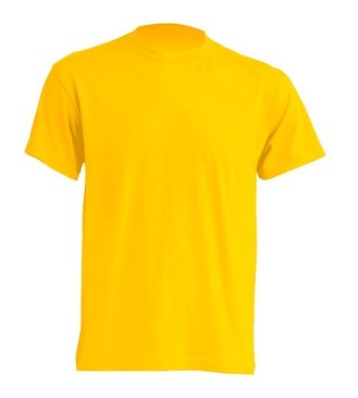 T-shirt męski JHK 150g żółta - PROMOCJA !