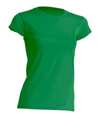 T-Shirt damski JHK 150g zielona - PROMOCJA !