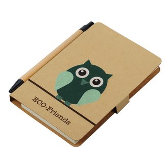 HIT! R73809 Notes Eco Friends Owl 