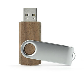 A44014 Pamięć USB TWISTER WALNUT 8 GB