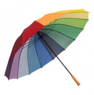 T0104053 Parasol typu golf RAINBOW SKY, wielokolorowy 